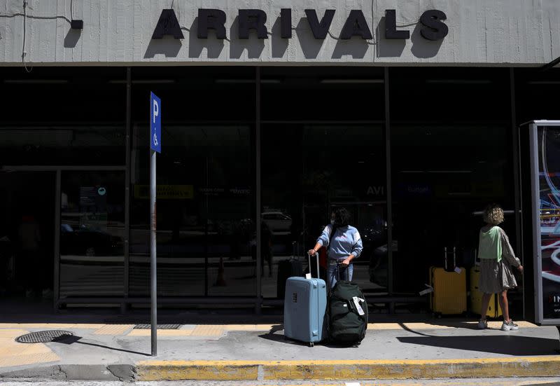 FILE PHOTO: Outbreak of the coronavirus disease (COVID-19) on the island of Rhodes