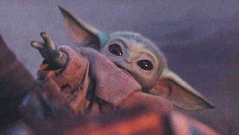 To access Baby Yoda in full, you need a Disney+ subscription.