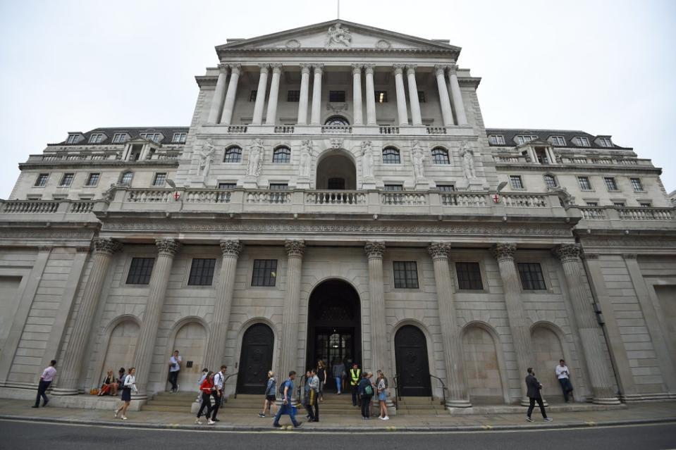 The Bank of England has warned of a rise in business insolvencies (Kirsty O’Connor/PA) (PA Archive)