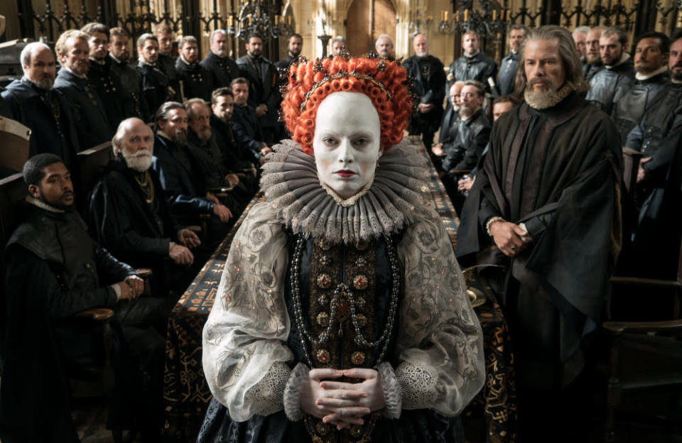 Margot was unrecognisable when she took on the role of Queen Elizabeth I in historical drama ‘Mary Queen of Scots’ opposite Saorise Ronan. According to make-up artist Jenny Shircore, Margot went all the way to transform herself from 21st century sex symbol to 16th century monarch. Margot spent three hours in the chair whilst Jenny painted on boils and blisters and applied a crooked prosthetic nose. She said: "Margot wanted it to be correct, she wanted it right. "She feels the part of Elizabeth and she went with me all the way to get the look right."