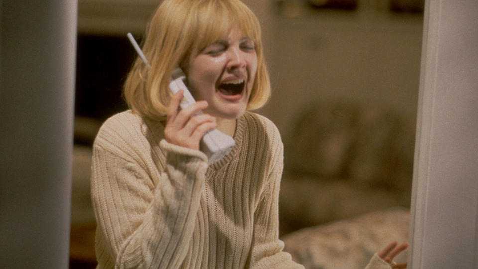 Drew Barrymore in Scream (1996) - Credit: Courtesy of Paramount Pictures / Miramax, LLC