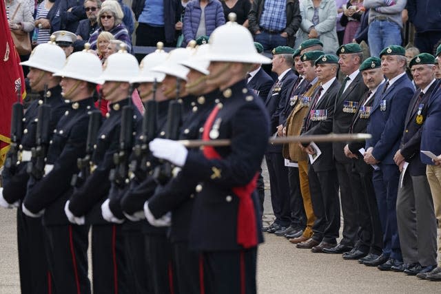 Major General Matthew Holmes funeral