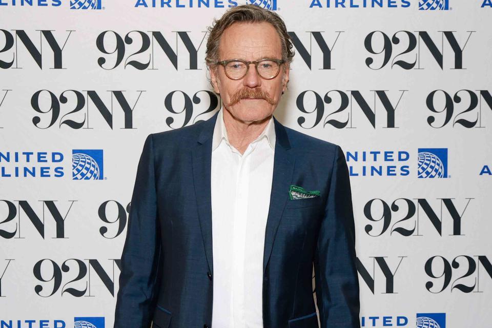 <p>Jason Mendez/Getty</p> Bryan Cranston 