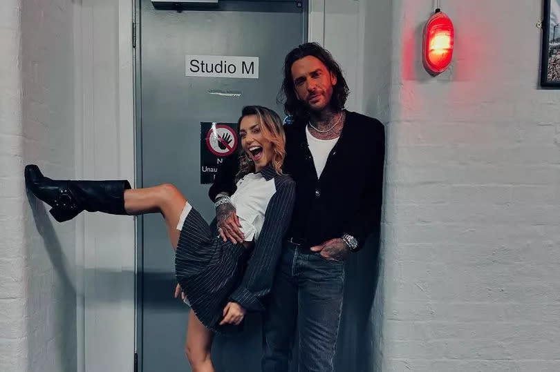 Pete Wicks and Strictly Come Dancing partner Jowita