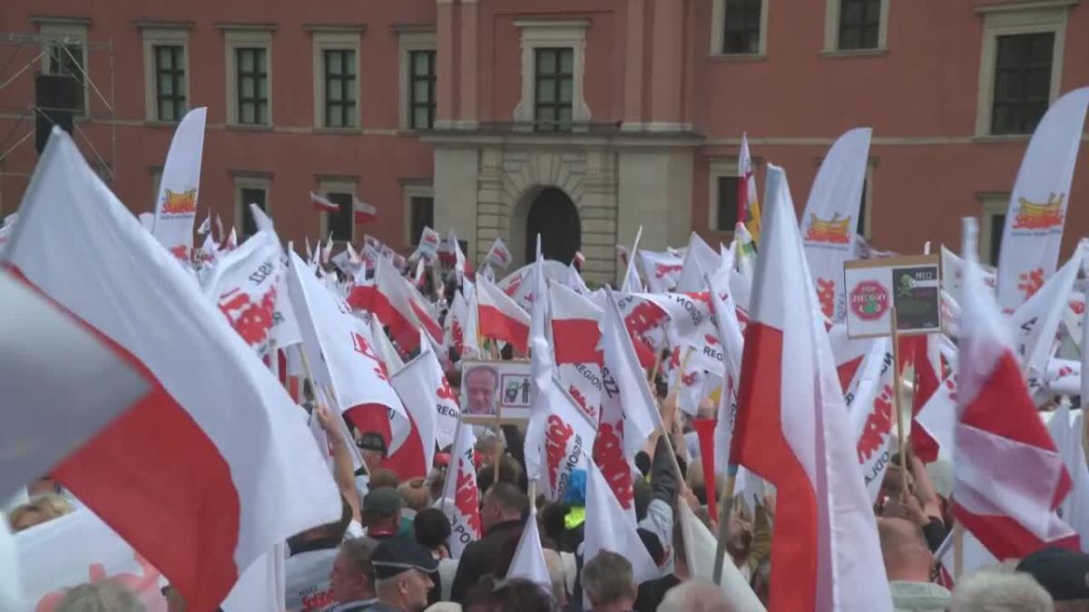 Polscy rolnicy protestują przeciwko „szkodliwym” unijnym przepisom ochrony środowiska