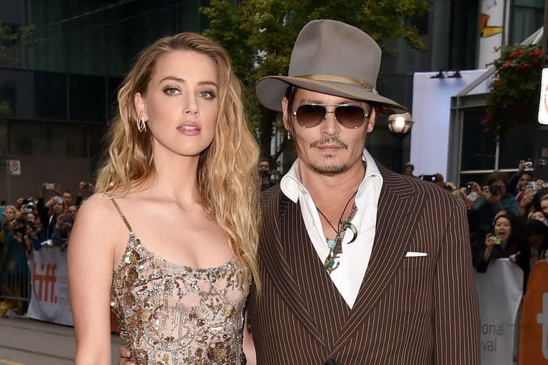 Johnny Depp y Amber Heard, cuando estaban muy enamorados