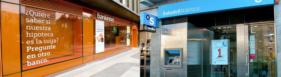 Banco Sabadell Vs Bankinter: ¿Cómo van en Bolsa los dos bancos acosados por los bajistas?