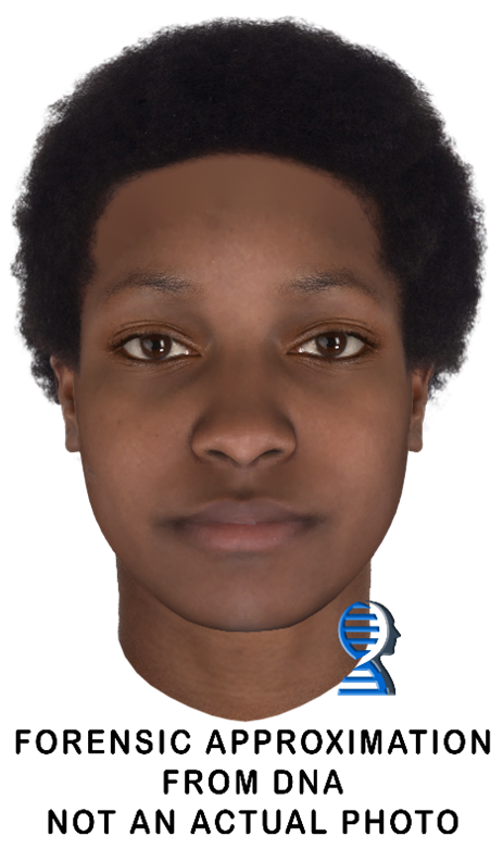 Sandra Young's image based on DNA Phenotypes