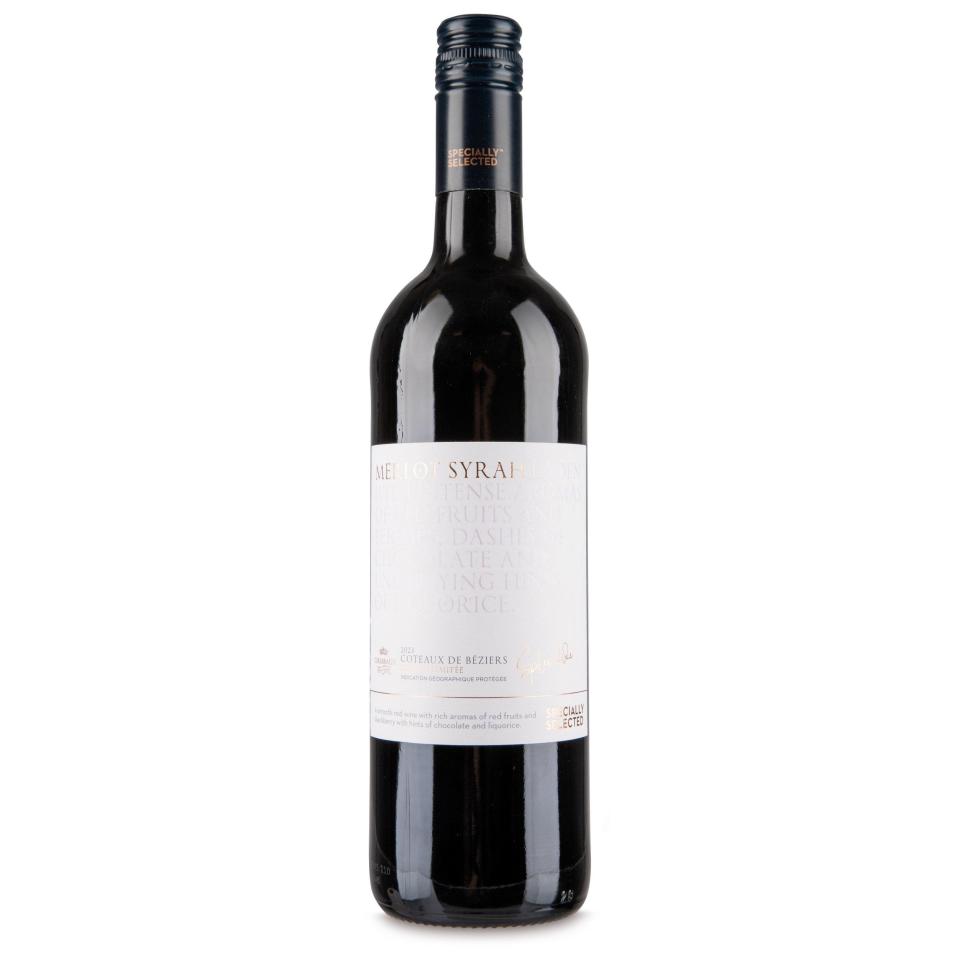 Specially Selected Coteaux de Béziers Merlot-Syrah 2023, France