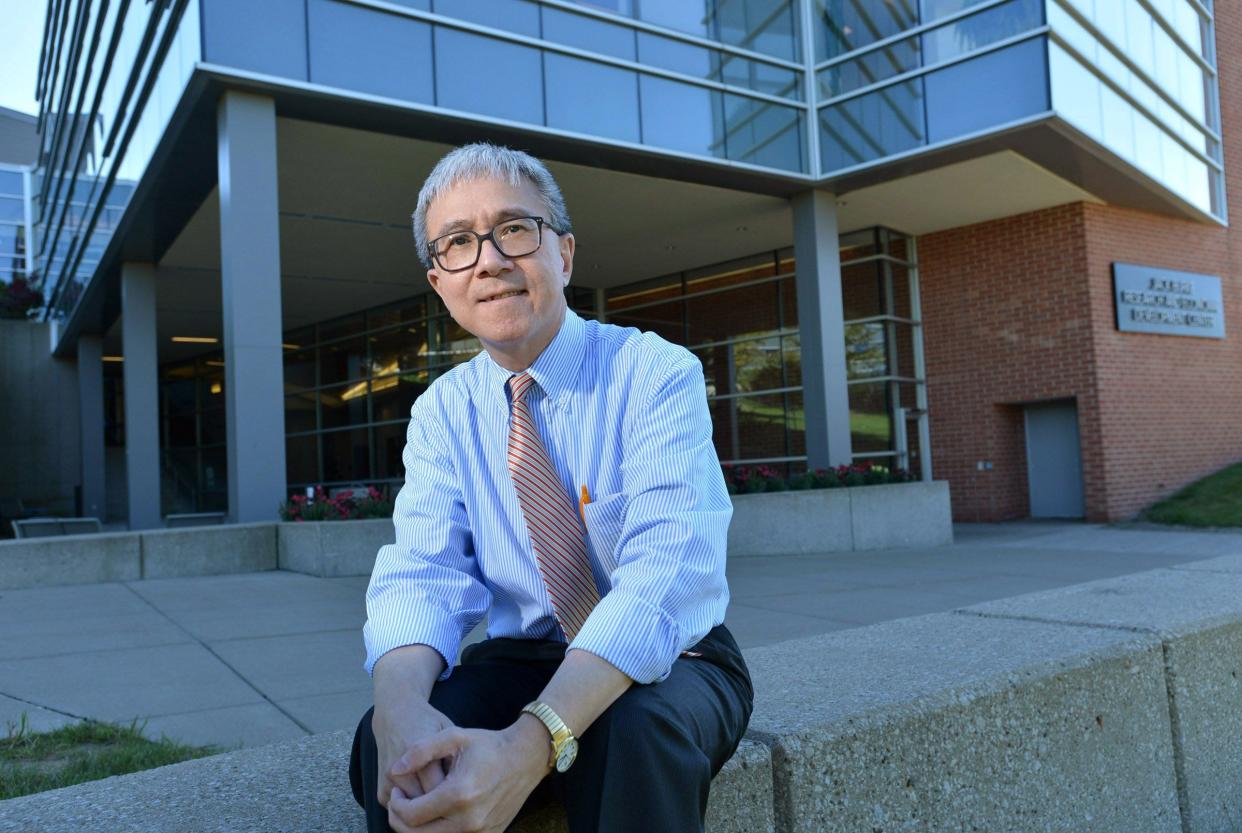 Ken Louie, director of the Economic Research Institute of Erie, is shown in this 2014 file photo at Penn State Behrend in Harborcreek Township.