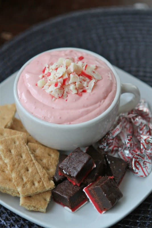 <p>Lauren's Latest</p><p>Perfect for a holiday party!</p><p><strong>Get the recipe: <a href="https://laurenslatest.com/candy-cane-kiss-marshmallow-dip/" rel="nofollow noopener" target="_blank" data-ylk="slk:Candy Cane Kiss Marshmallow Dip;elm:context_link;itc:0;sec:content-canvas" class="link ">Candy Cane Kiss Marshmallow Dip</a></strong></p><p><strong>Related: <a href="https://www.yahoo.com/lifestyle/peppermint-oreo-candy-bark-makes-155412076.html" data-ylk="slk:Easy Holiday Peppermint Oreo Candy Bark;elm:context_link;itc:0;sec:content-canvas;outcm:mb_qualified_link;_E:mb_qualified_link;ct:story;" class="link  yahoo-link">Easy Holiday Peppermint Oreo Candy Bark</a></strong></p>