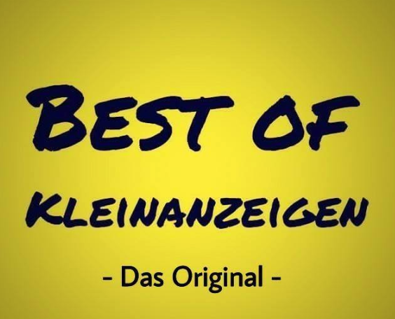 Auf der Facebook-Seite “Best of Kleinanzeigen“ gibt es die lustigsten ebay-Kleinanzeigen-Texte. (Bild: facebook/@bestofkleinanzeigen)