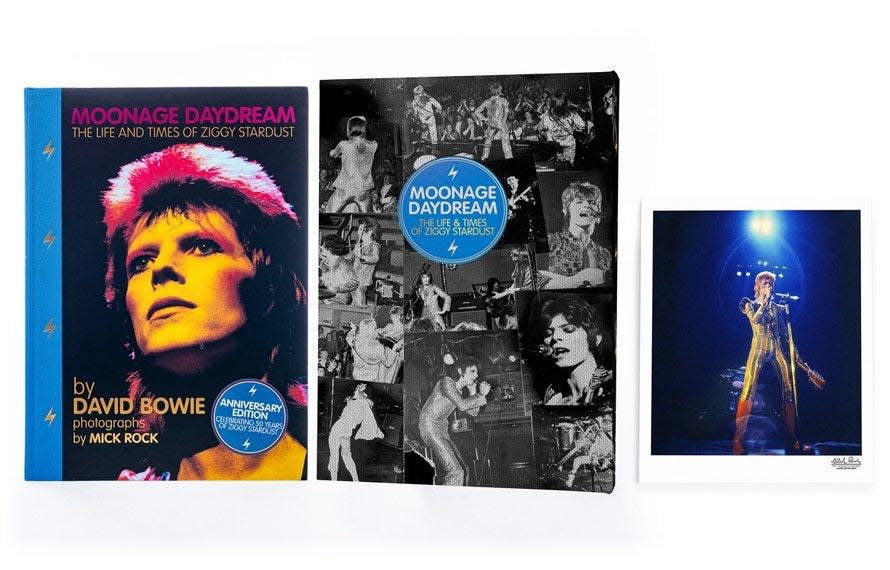 "Moonage Daydream" uses David Bowie's words and Mick Rock's photos to chronicle the former's groundbreaking 1972-73 world tour.