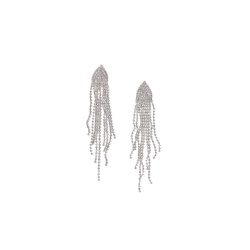 <a rel="nofollow noopener" href="https://rstyle.me/n/c2e45bchdw" target="_blank" data-ylk="slk:Long Rhinestone Earrings, H&M, $13Eighties glamour is back in a big way. These rhinestone fringe earrings are the perfect statement with everything from denim to after-hours attire.;elm:context_link;itc:0;sec:content-canvas" class="link ">Long Rhinestone Earrings, H&M, $13<p>Eighties glamour is back in a big way. These rhinestone fringe earrings are the perfect statement with everything from denim to after-hours attire.</p> </a>