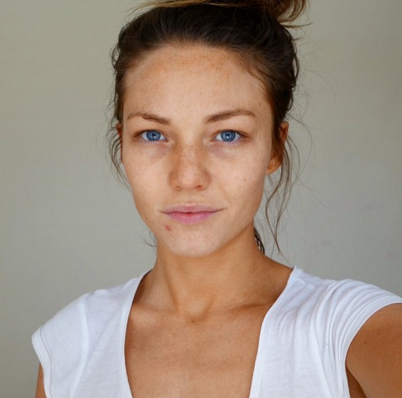 Stars who dare to bare: Celebrity makeup free selfies