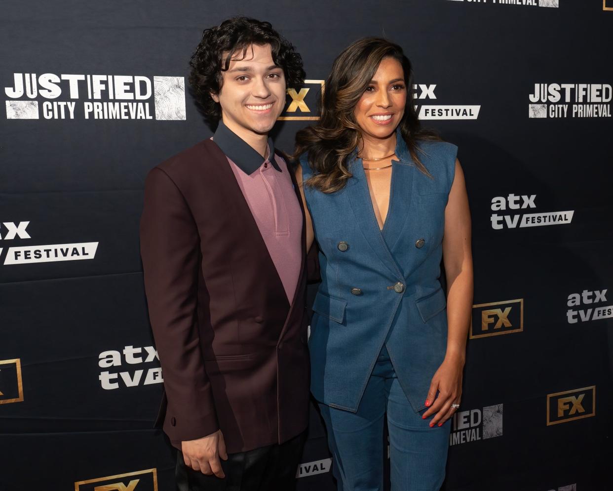 Ignacio Diaz-Silverio and Christina Vidal attend the ATX TV Festival at Stateside at the Paramount on June 1, 2023, in Austin.