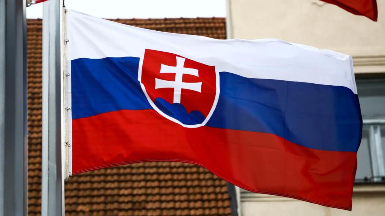 Slovakia national flag. Stock photo: Getty Images