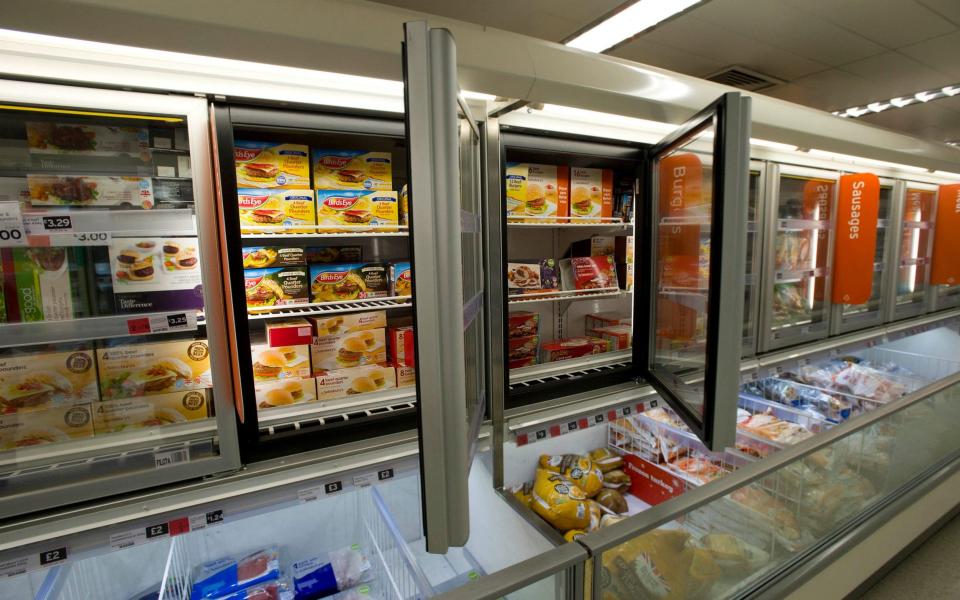 Sainsbury's frozen food  -  Geoff Pugh