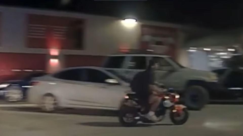 Kid On A Honda Grom Tries Outrunning Police