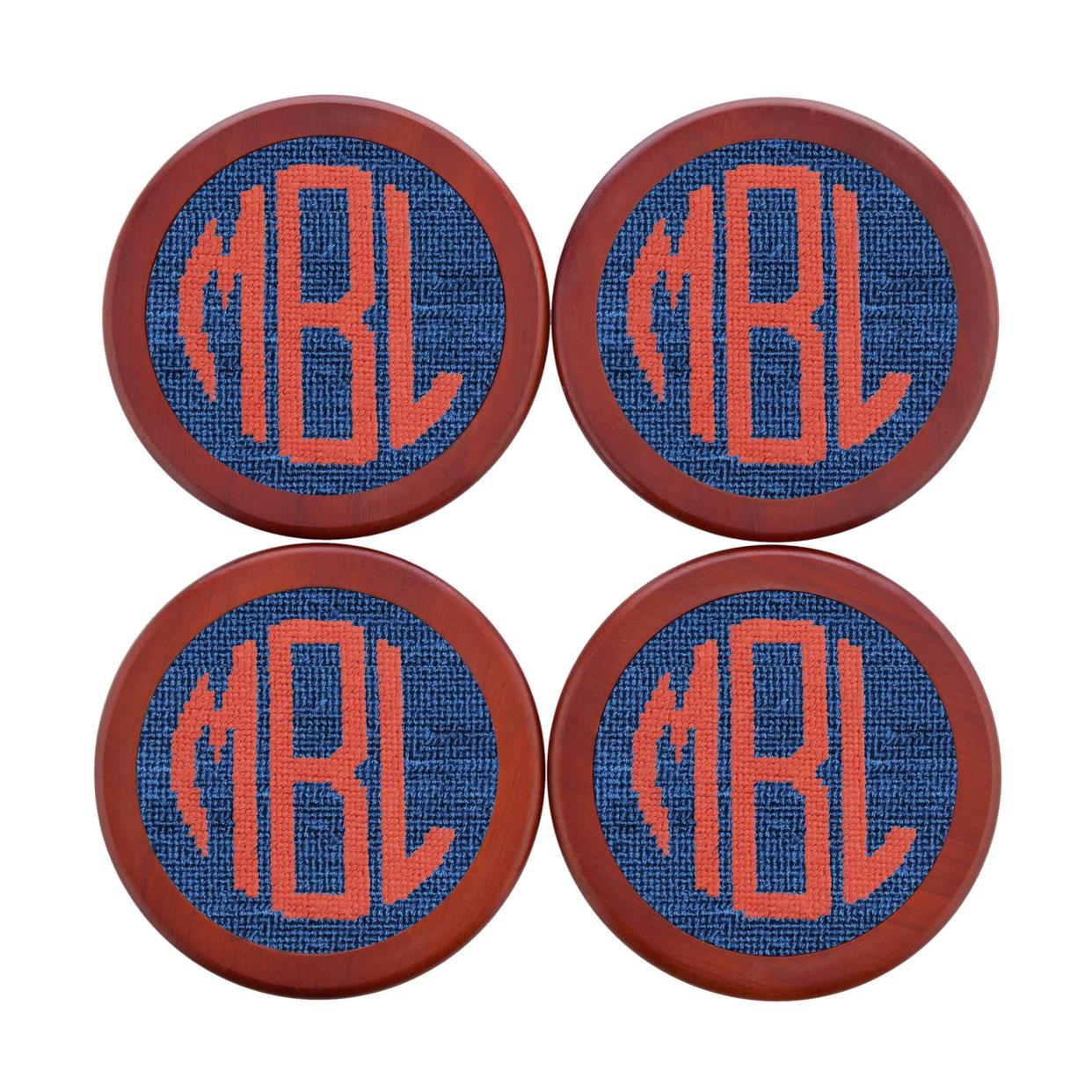 <p><a href="https://www.smathersandbranson.com/collections/monogram-shop/products/monogrammed-coasters" rel="nofollow noopener" target="_blank" data-ylk="slk:Shop Now;elm:context_link;itc:0;sec:content-canvas" class="link rapid-noclick-resp">Shop Now</a></p><p>Monogrammed Coasters</p><p>smathersandbranson.com</p><p>$115.00</p>