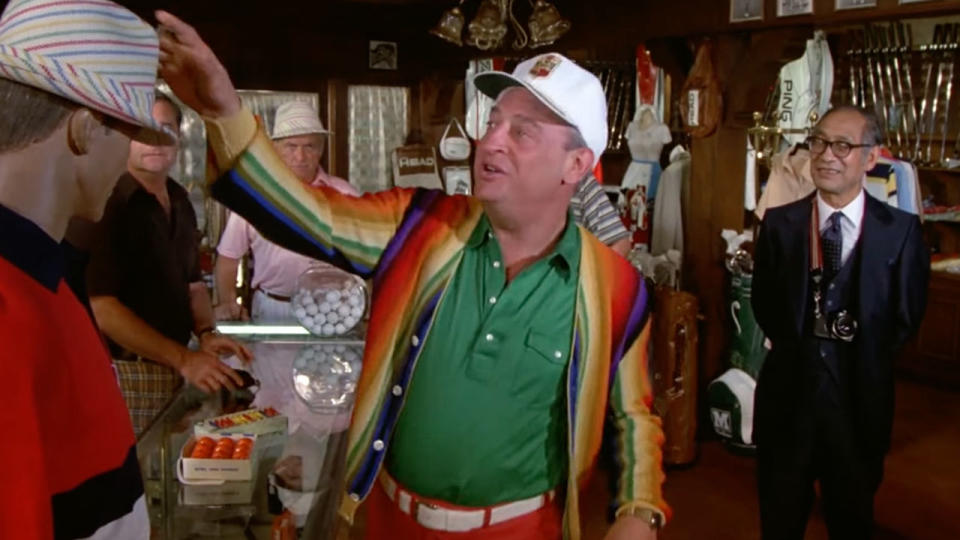 Rodney Dangerfield in Caddyshack