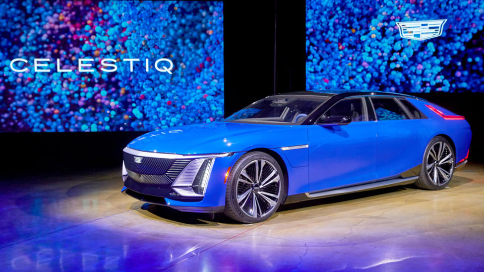 The production version of the Cadillac Celestiq.