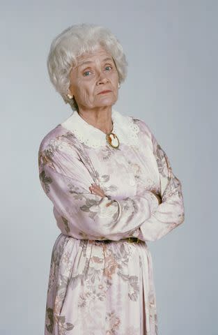 <p>Gary Null/NBCU Photo Bank</p> THE GOLDEN GIRLS -- Season 2 -- Pictured: Estelle Getty as Sophia Petrillo