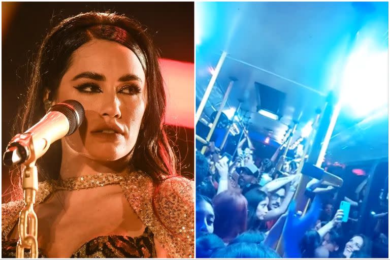 Los fans que fueron a ver a Lali a Vélez disfrutaron de una fiesta en la Línea 109 al ritmo de "Disciplina" y "Motiveishon" (Foto: CAMILA GODOY/ AFV / CAPTURA)