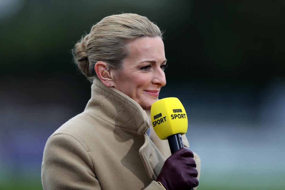 Gabby Logan is among the presenters for the BBC (Getty Images)