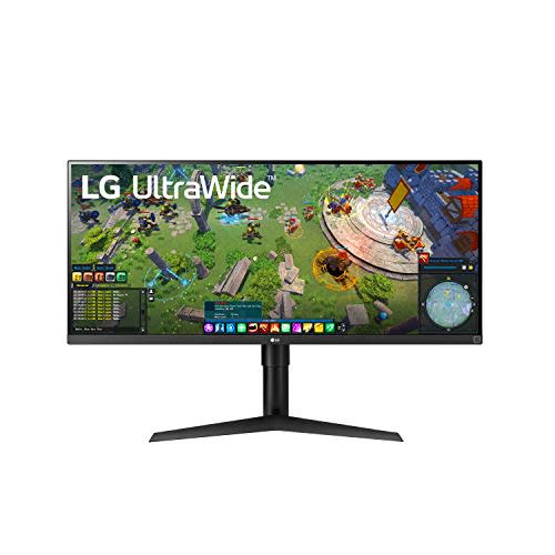 LG 34WP65G-B UltraWide Monitor 34" 21:9 FHD (2560 x 1080) IPS Display, VESA DisplayHDR 400, AMD…