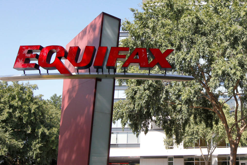 Equifax shares were halted in pre-market trading on Tuesday.