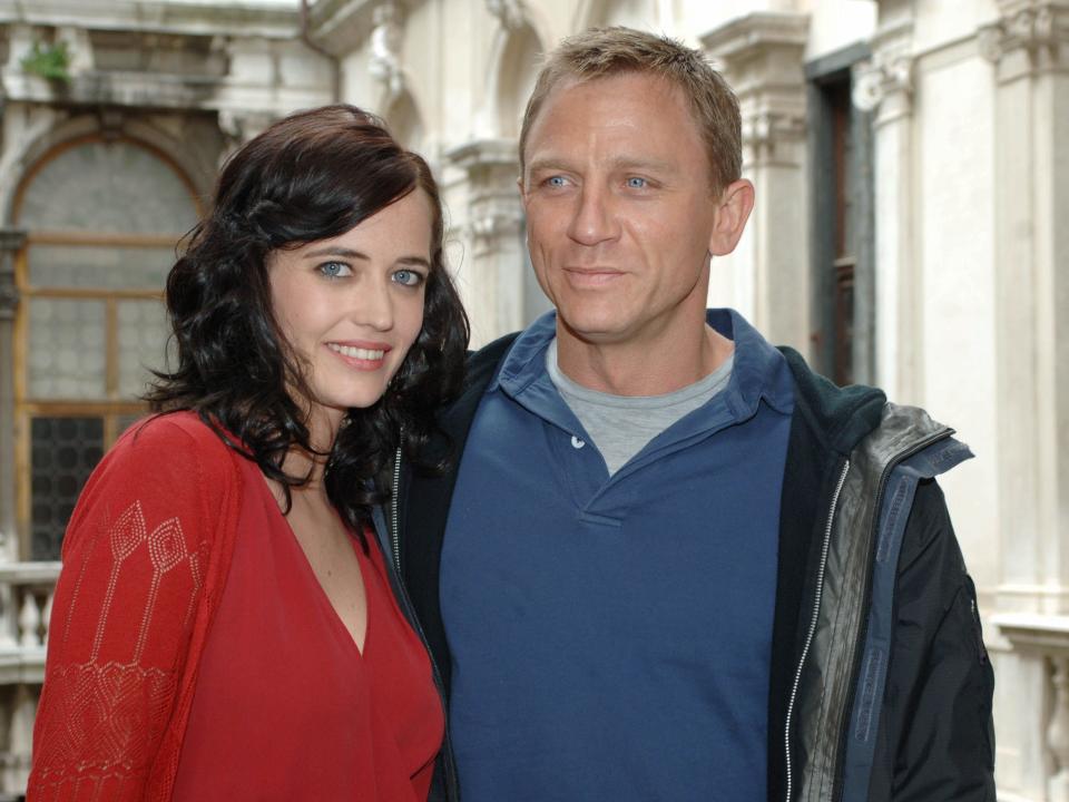 Eva Green starred alongside Daniel Craig in his first outing as the newest Bond.