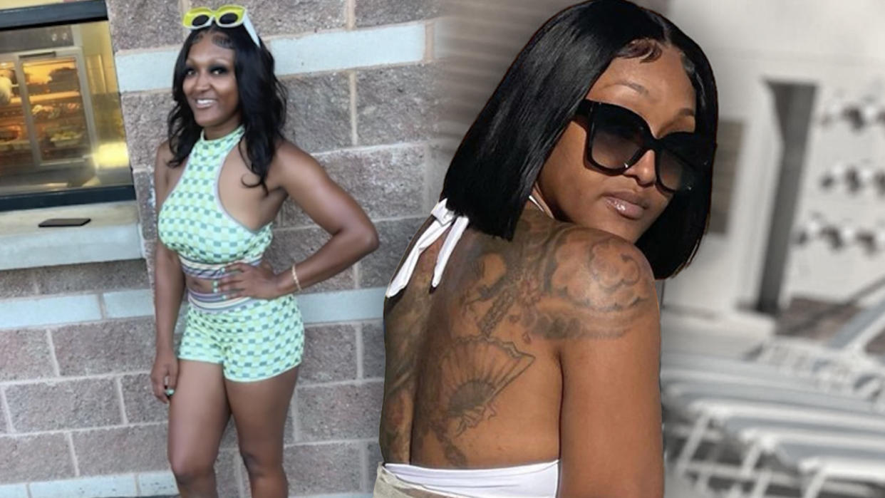 Two side-by-side photos of Shanquella Robinson.