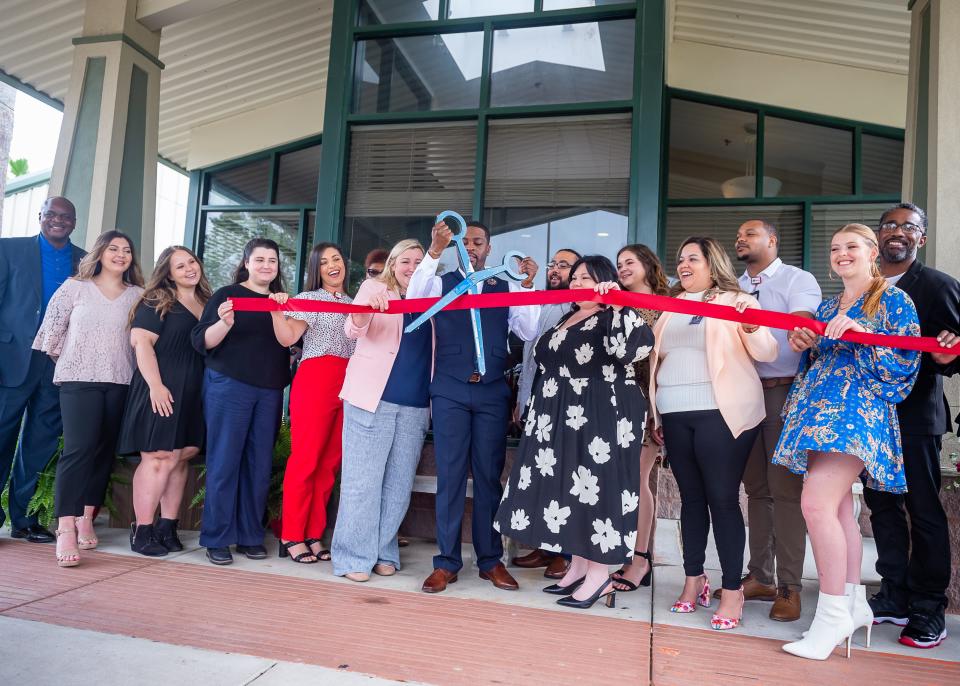 Ribbon Cutting marking the Grand opening of the very first adolescent intensive outpatient program in Region IV