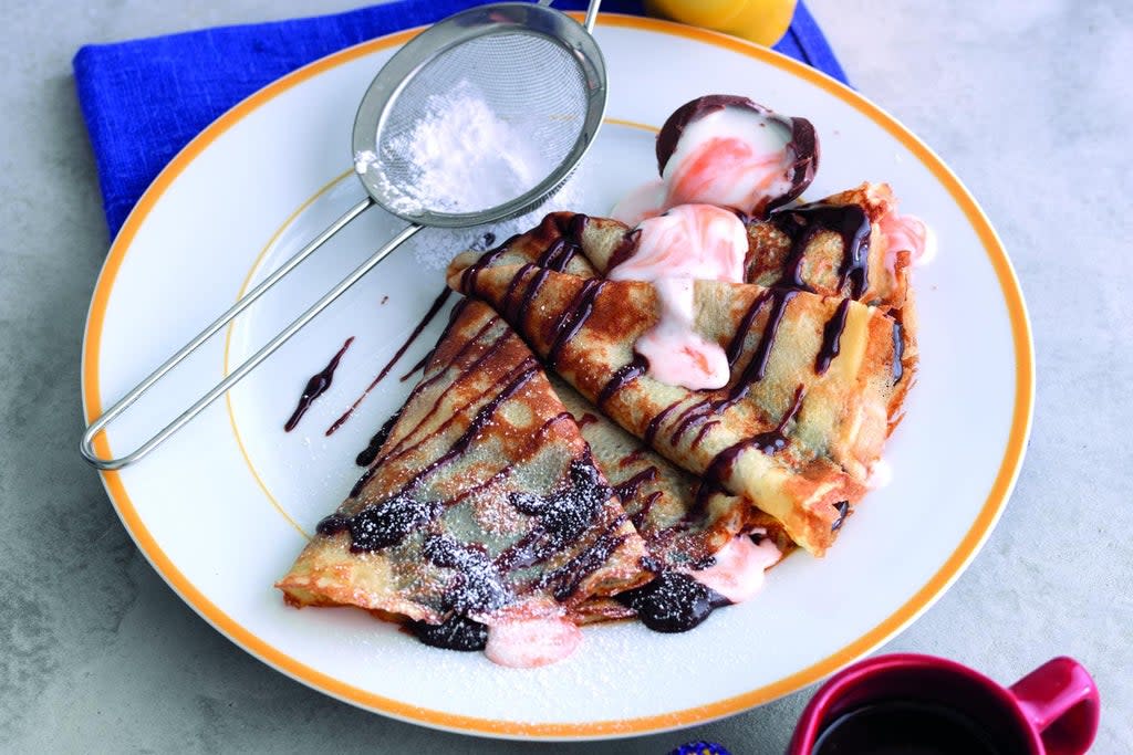 Feeling indulgent? Try this chocolatey calzone-style creation 