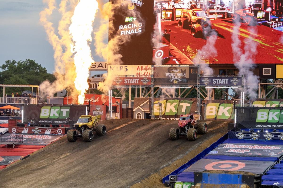 Track prep was critical for the 2023 Monster Jam World Finals as Monter