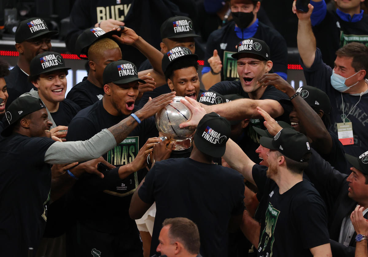 Where to buy Milwaukee Bucks NBA Finals 2021 shirts, hats and more  championship gear 