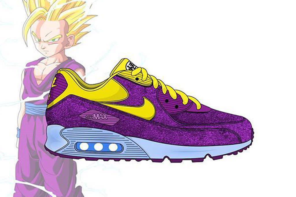 platform Vochtig sofa See What the 'Dragon Ball Z' Sneakers Would Look Like With Nike Instead of  Adidas