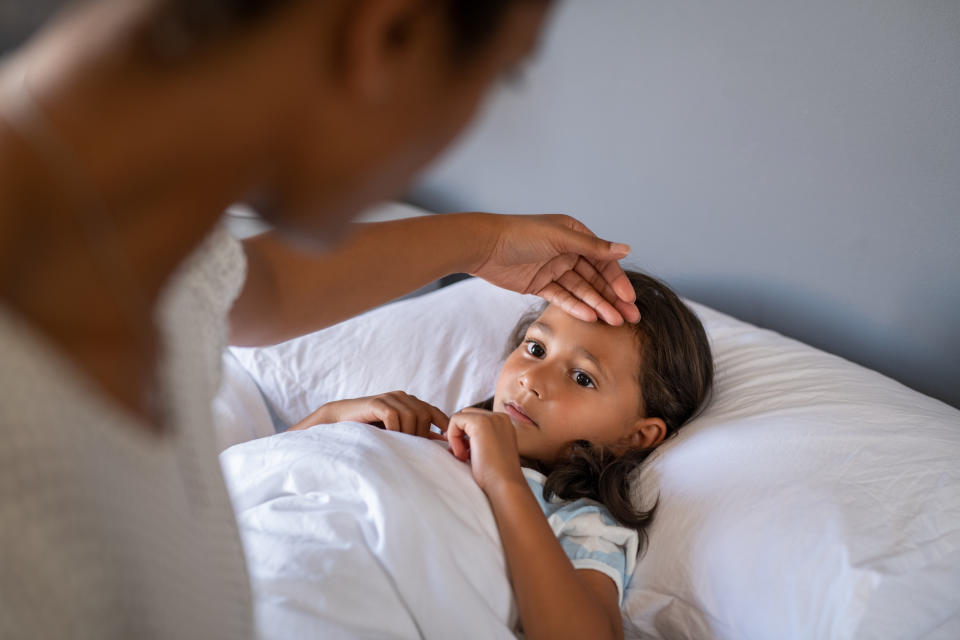 Parents are being urged to understand the potential signs of meningitis. (Getty Images)