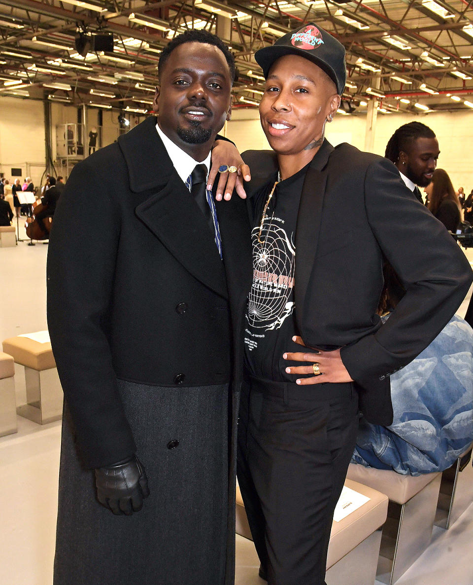 Daniel Kaluuya & Lena Waithe at Burberry