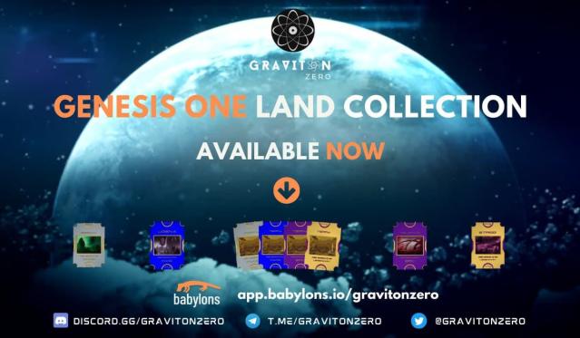 Graviton Zero Launches NFT land in the Sci-Fi MMORPG Metaverse