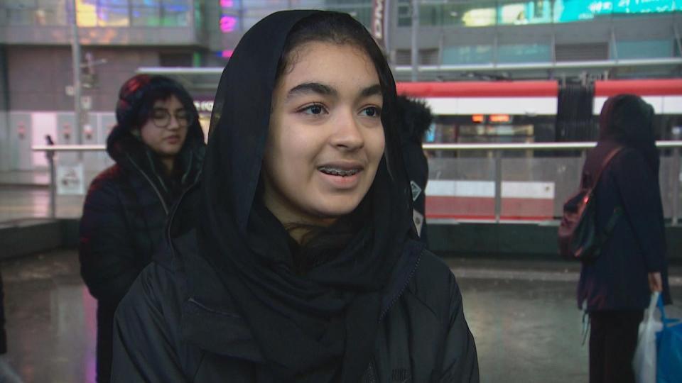 Grade 10 student Gursheen Kaur says it's important for her to make her Gurus proud by practicing seva- selfless service. 