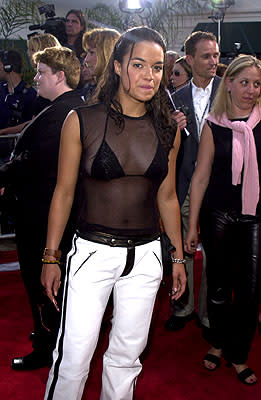 Michelle Rodriguez at the Westwood premiere of Universal's The Fast and The Furious