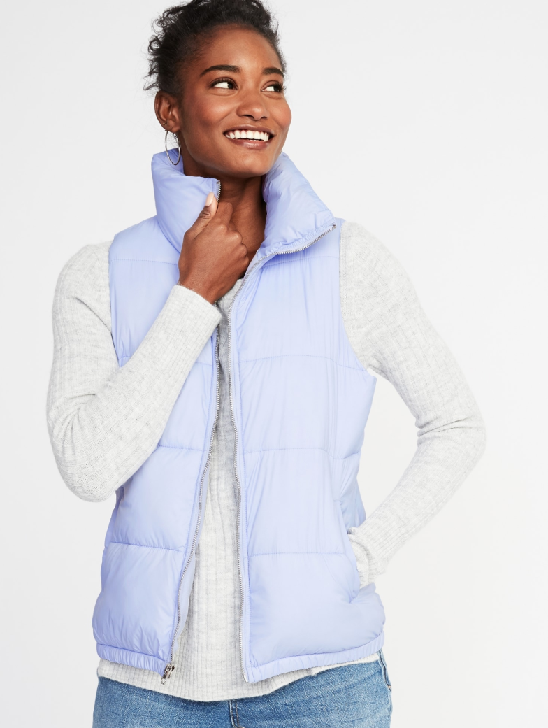 Old Navy Frost-Free Puffer Vest for Women