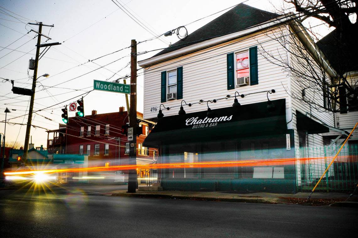 The restaurant spot at the corner of Woodland Avenue and East High Street, which was the original Ramsey’s, is about to be empty again. Far Out Espresso is closing.