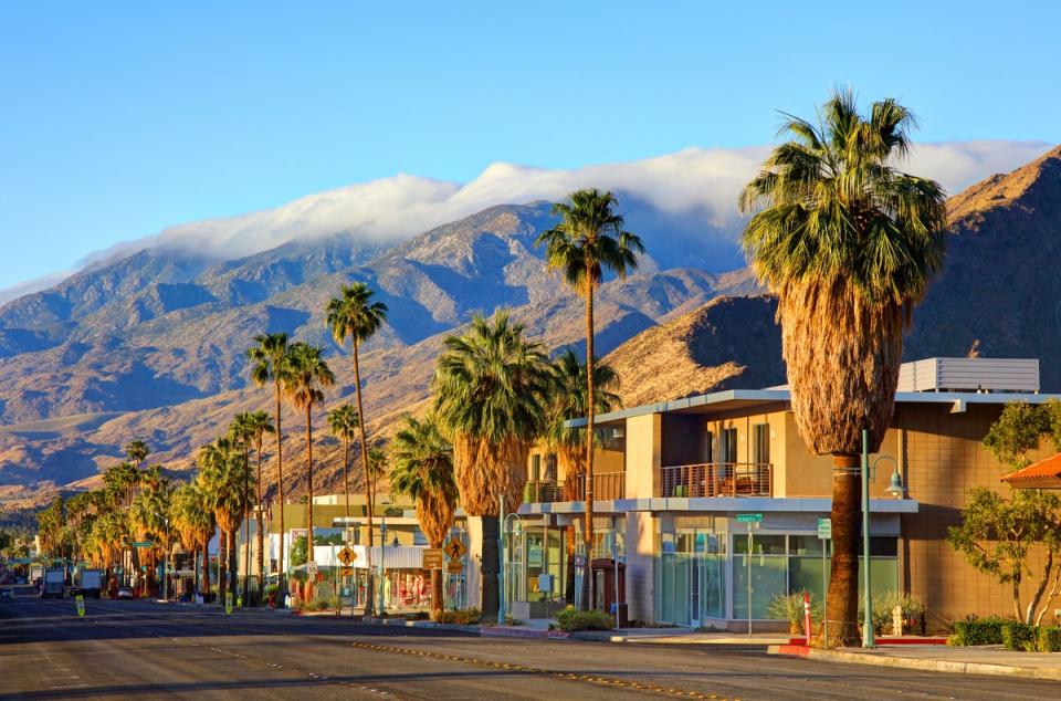 The desert city of Palm Springs (Getty Images)