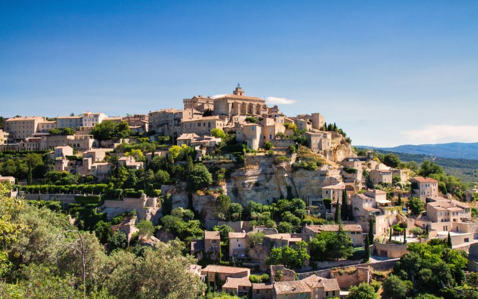 You'll find remnants of the plague wall near the town of Gordes - Getty