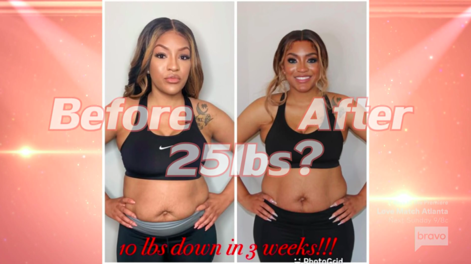 Drew Sidora shares her weight loss journey on The Real Housewives of Atlanta.