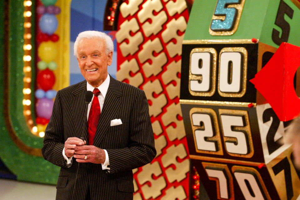 Bob Barker hosting 