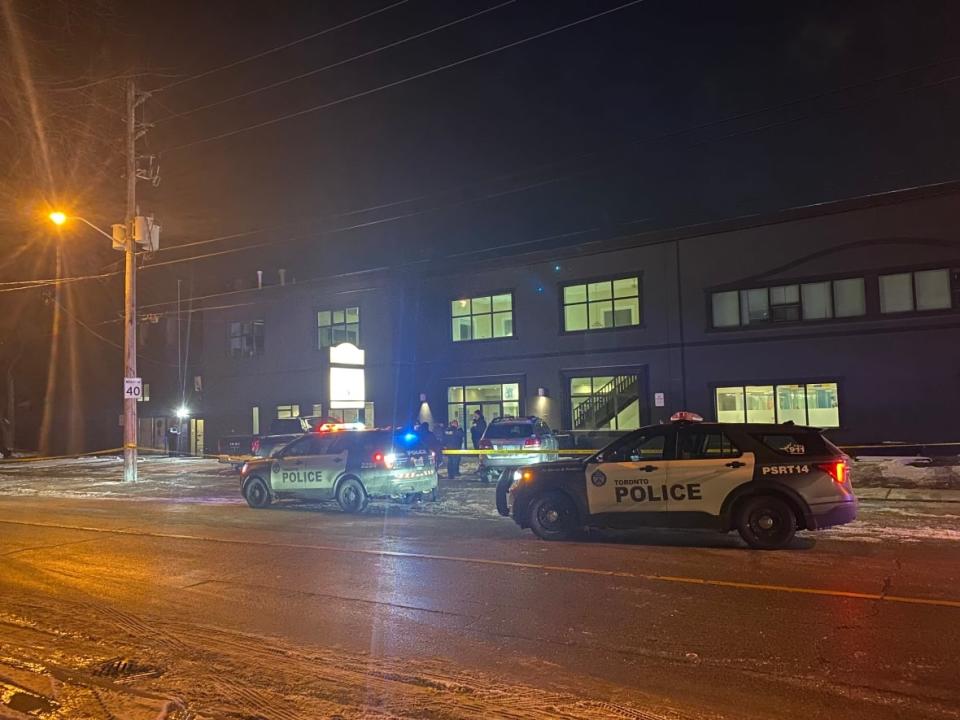 Toronto police are investigating a shooting that has left two people dead and another injured on Monday night. (Yanjun Li/CBC - image credit)